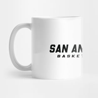 Retro San Antonio Basketball Team Mug